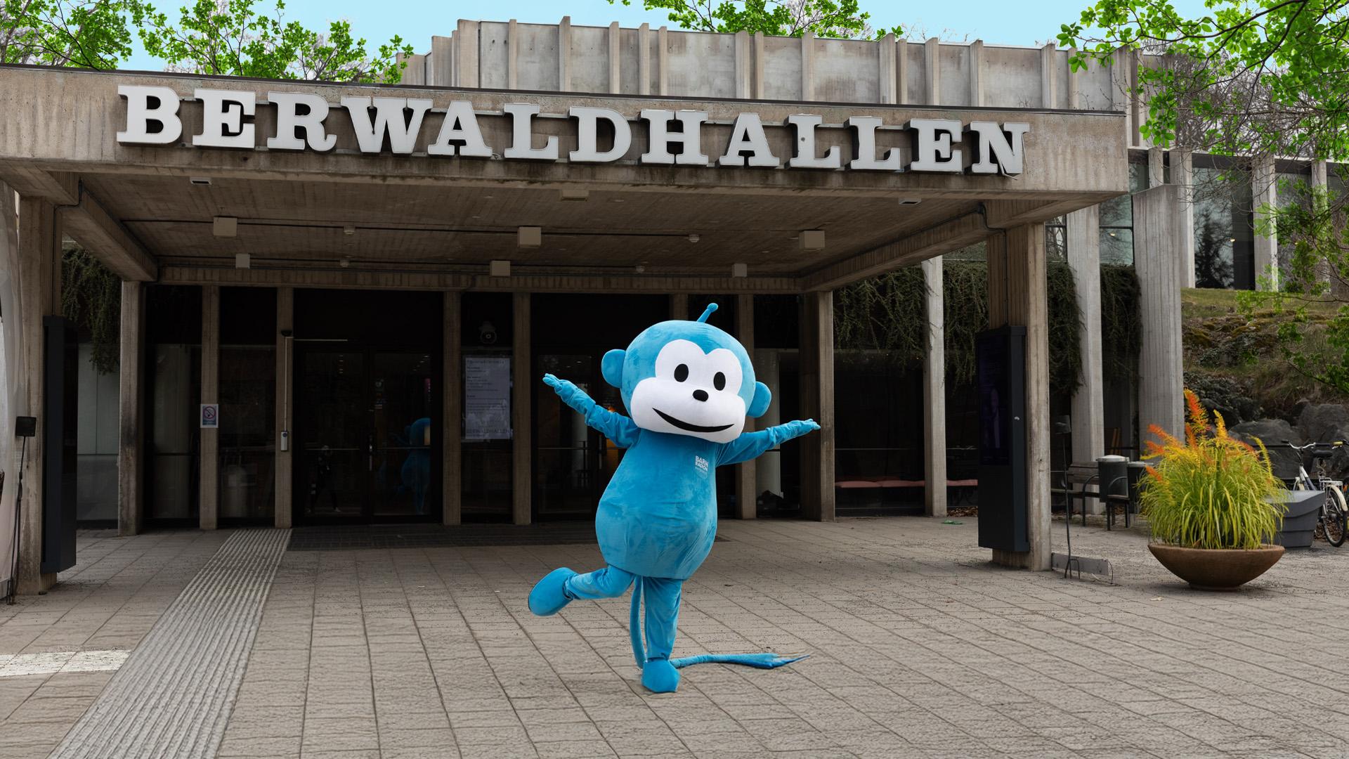 Radioapan utanför Berwaldhallen